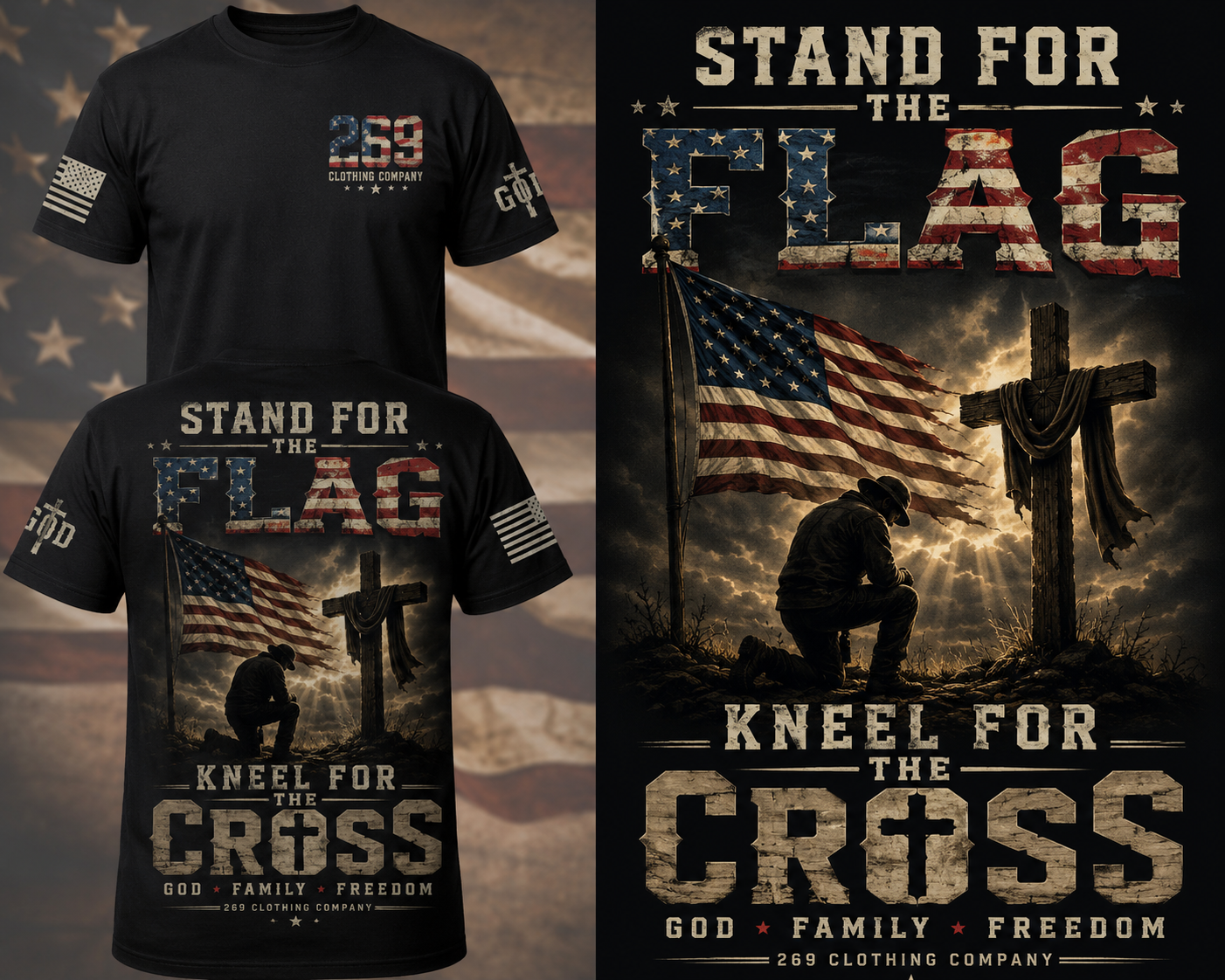 269 Clothing Company — American Freedom tee