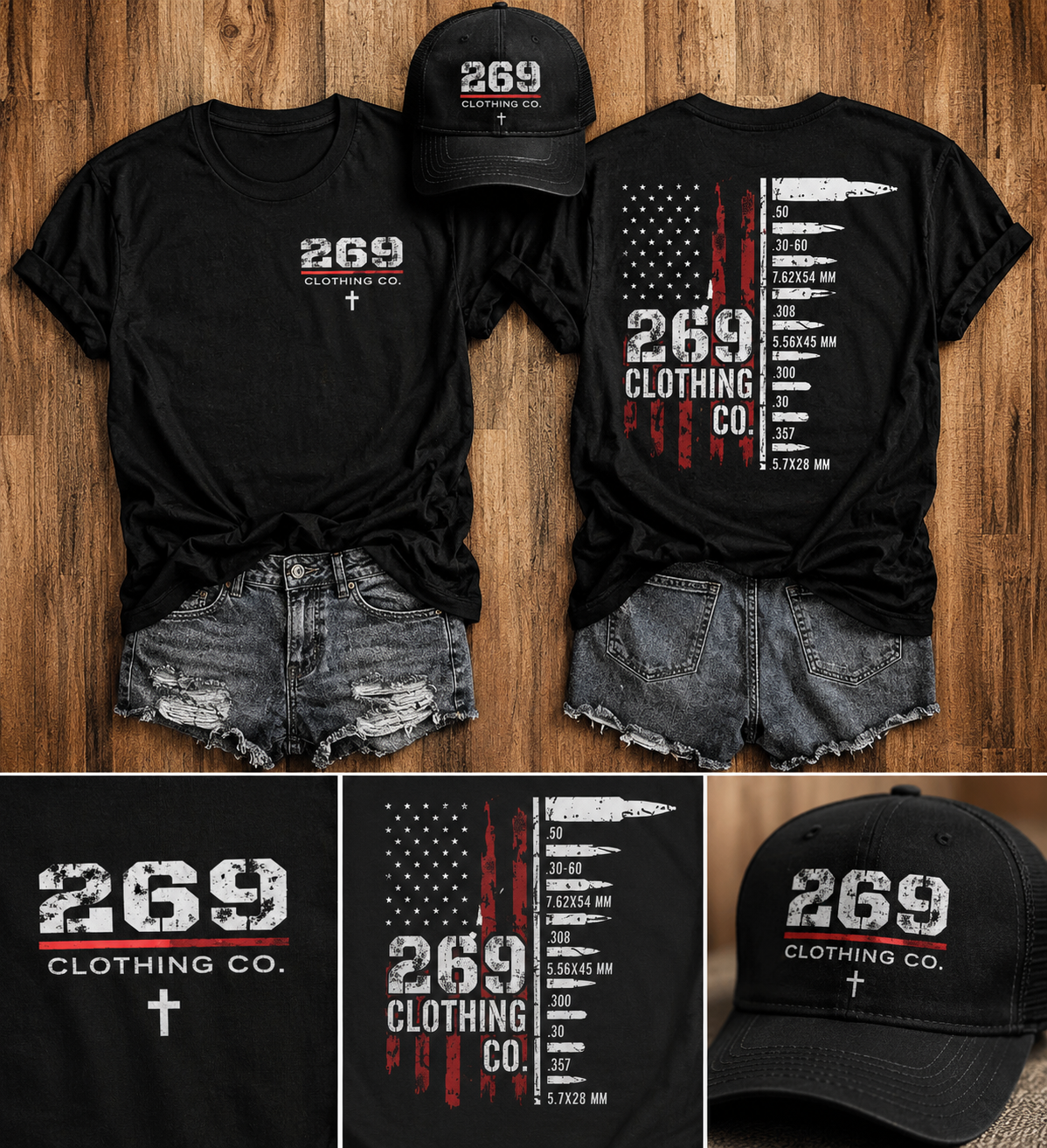 269 Clothing Company — Ammo statement tee