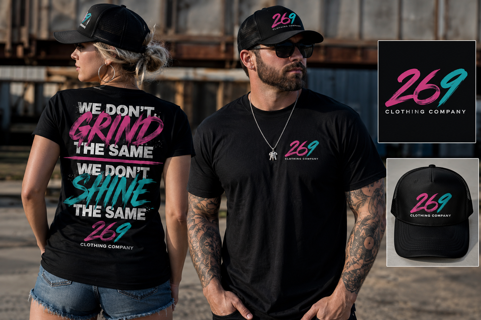 269 Clothing Company — Grind & Shine tee
