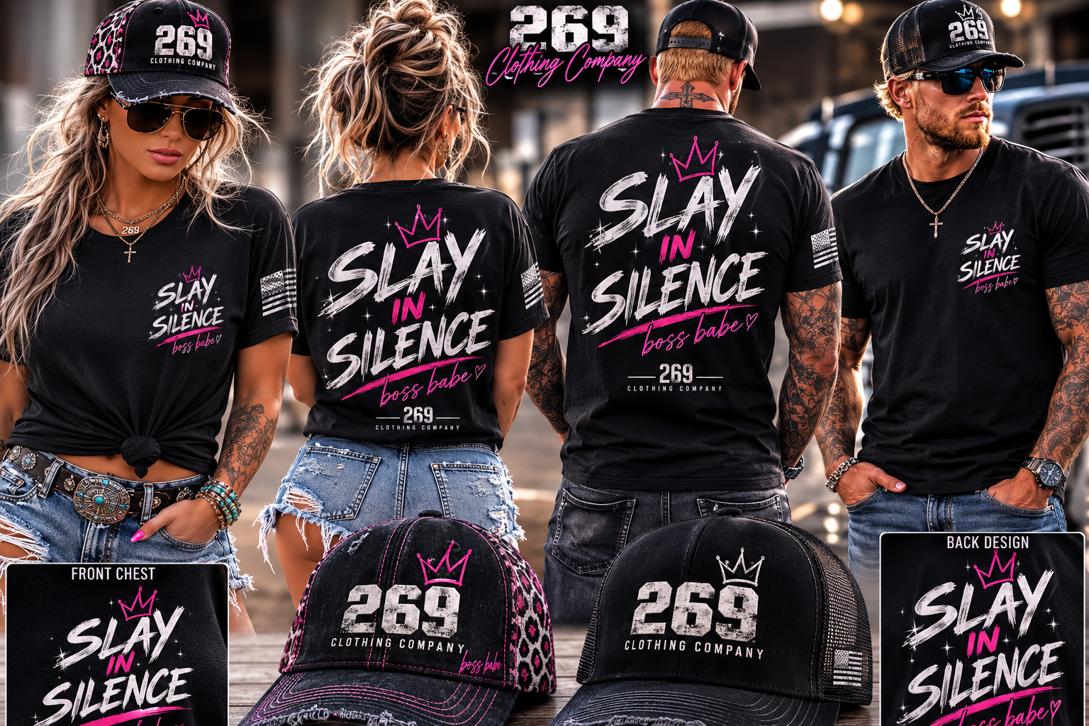 269 Clothing Company Slay in Silence collection