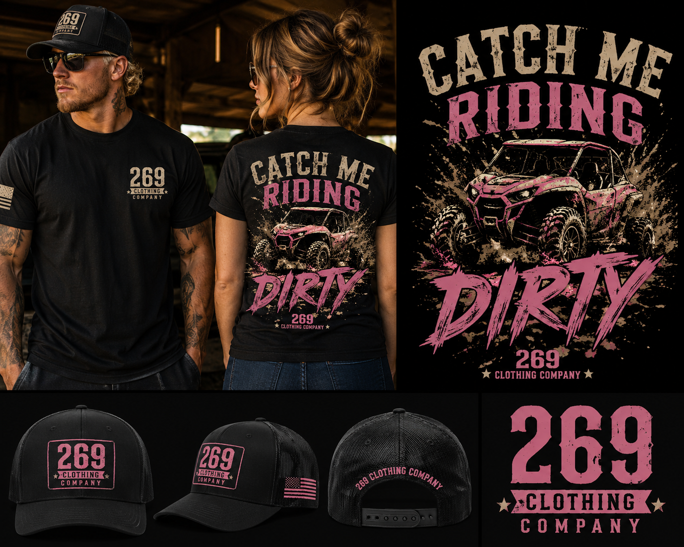 269 Clothing Co branded apparel collection