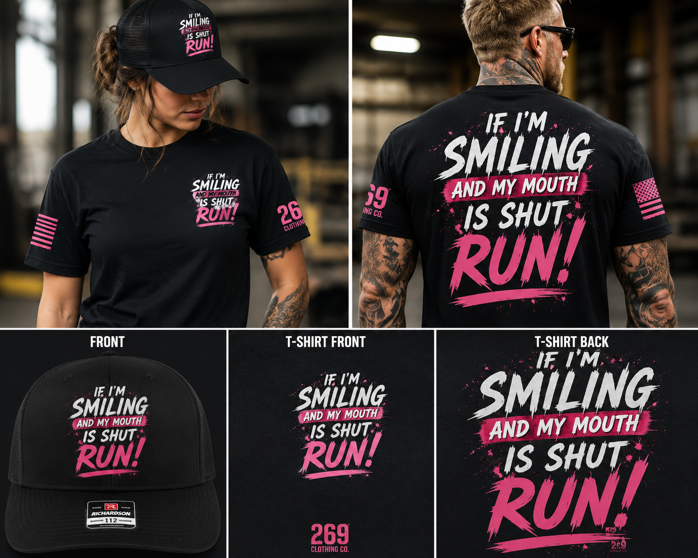 269 Clothing Company running apparel collection