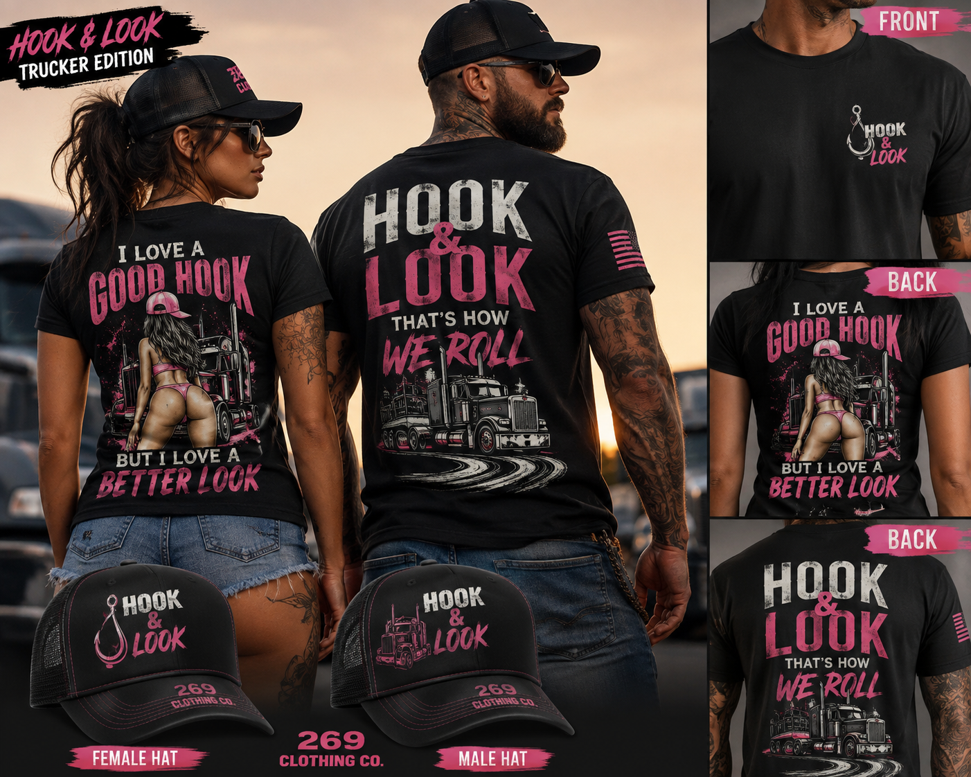 Hook and Look trucker edition — American made craftsmanship detail